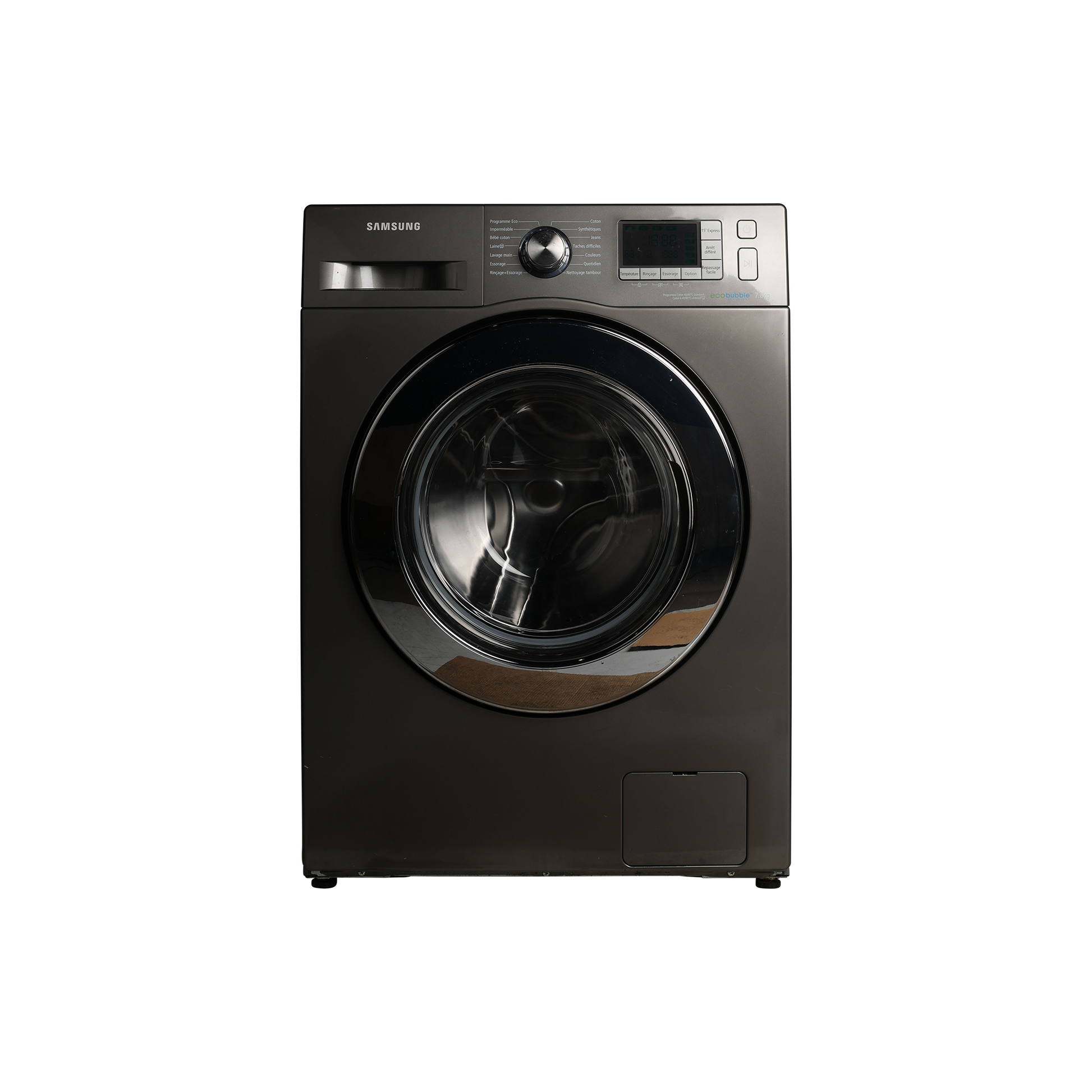 Lave-Linge Hublot 7 kg Reconditionné SAMSUNG WF70F5E5W4X : vue de face