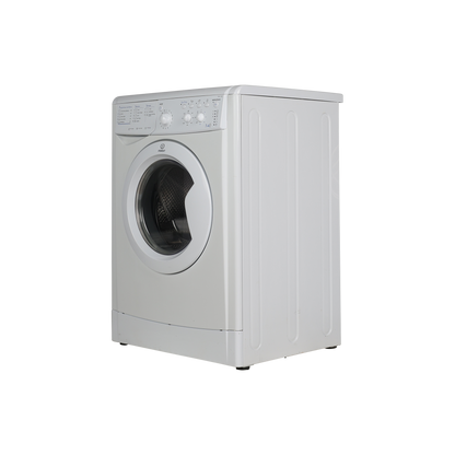 Lave-Linge Sechant 7 kg Reconditionné INDESIT IWDC 71680 (FR) : vue du côté gauche