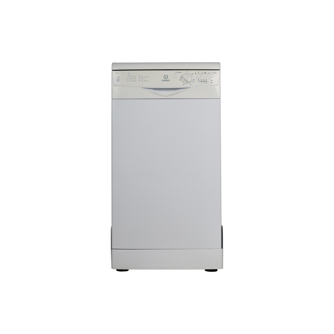 Lave-Vaisselle Pose Libre 10 Cvts Reconditionné INDESIT DSG 263 S FR : vue de face