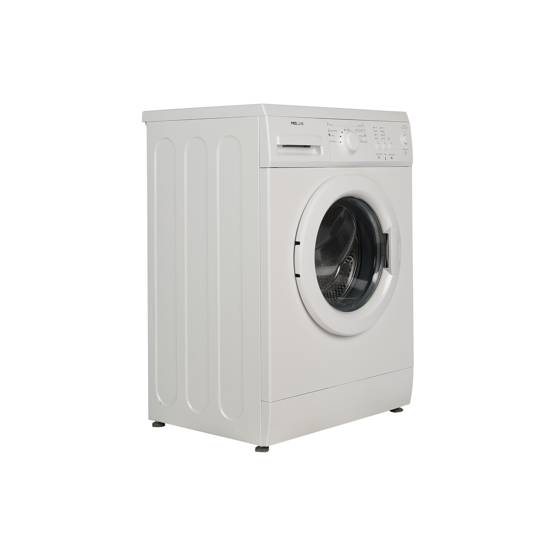 Lave-Linge Hublot 6 kg Reconditionné PROLINE FP 126 BLANC : vue du côté droit