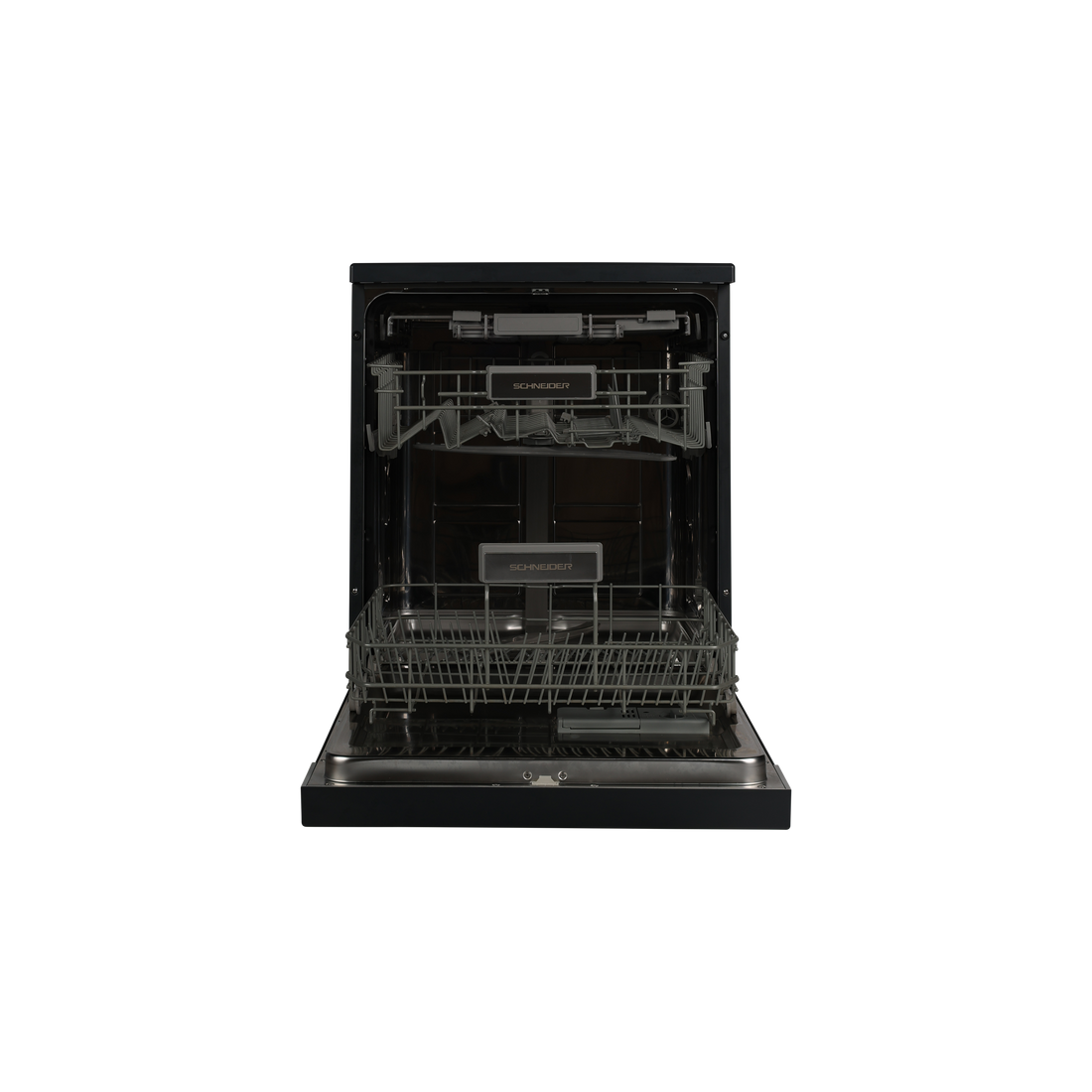 Lave-Vaisselle Pose Libre 14 Cvts Reconditionné SCHNEIDER SCDW1446IDBM : vue de l'intérieur