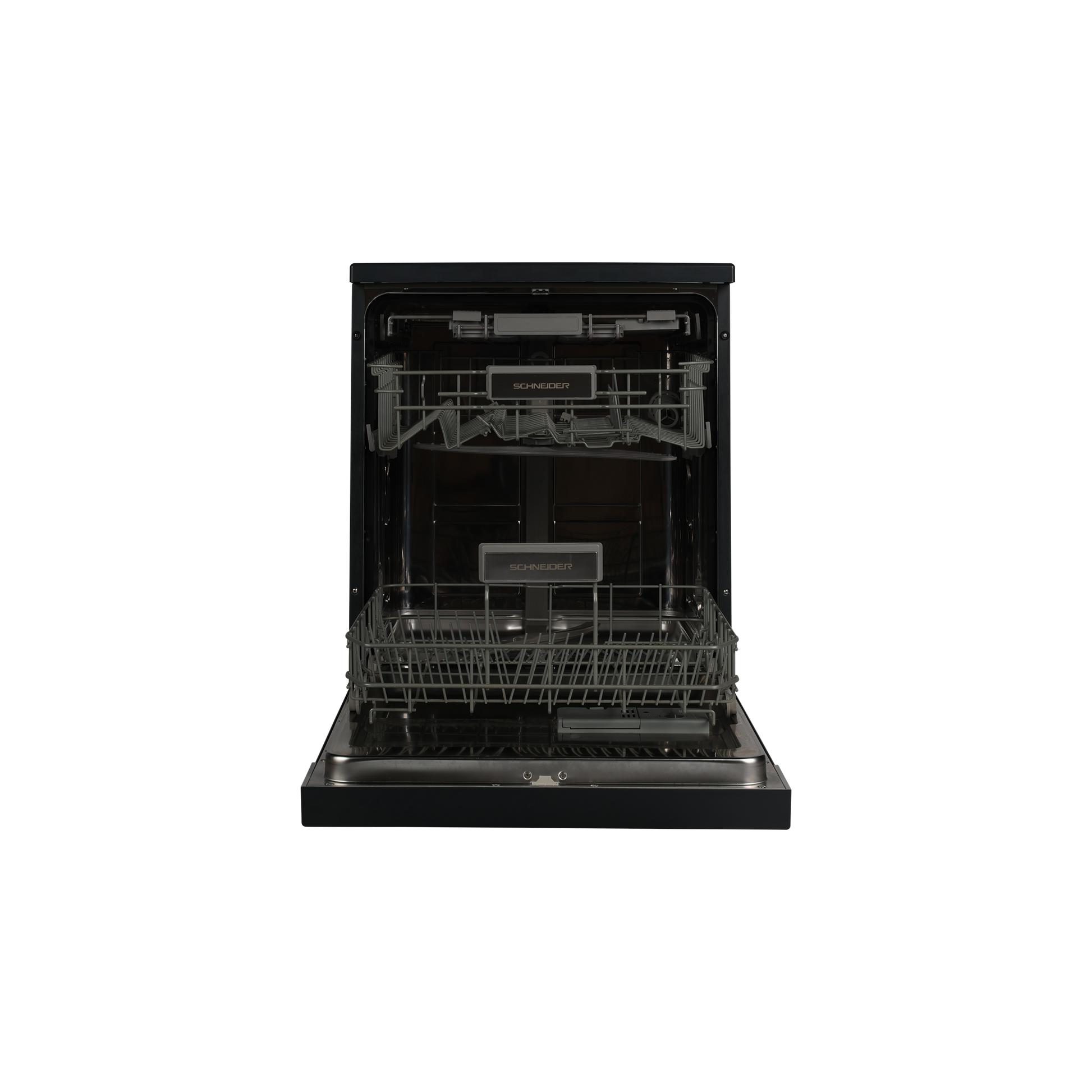 Lave-Vaisselle Pose Libre 14 Cvts Reconditionné SCHNEIDER SCDW1446IDBM : vue de l'intérieur