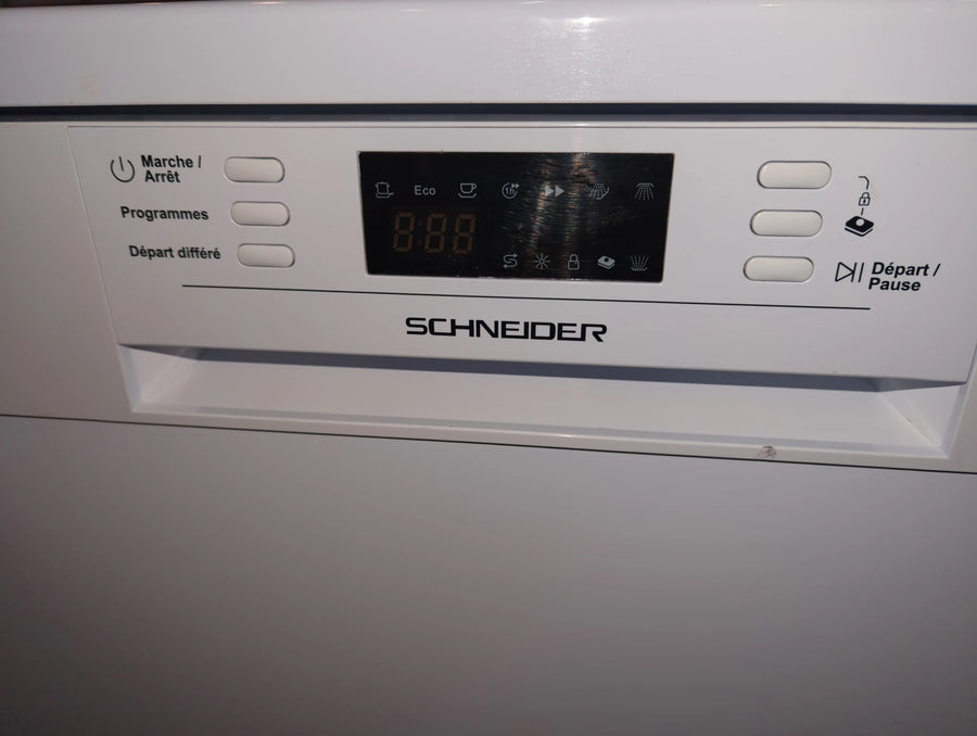 Lave-Vaisselle Pose Libre 14 Cvts Reconditionné SCHNEIDER SCDW1446IDW : vue du côté droit