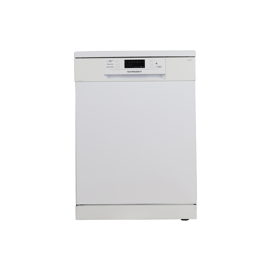 Lave-Vaisselle Pose Libre 14 Cvts Reconditionné SCHNEIDER SCDW1446IDW : vue de face
