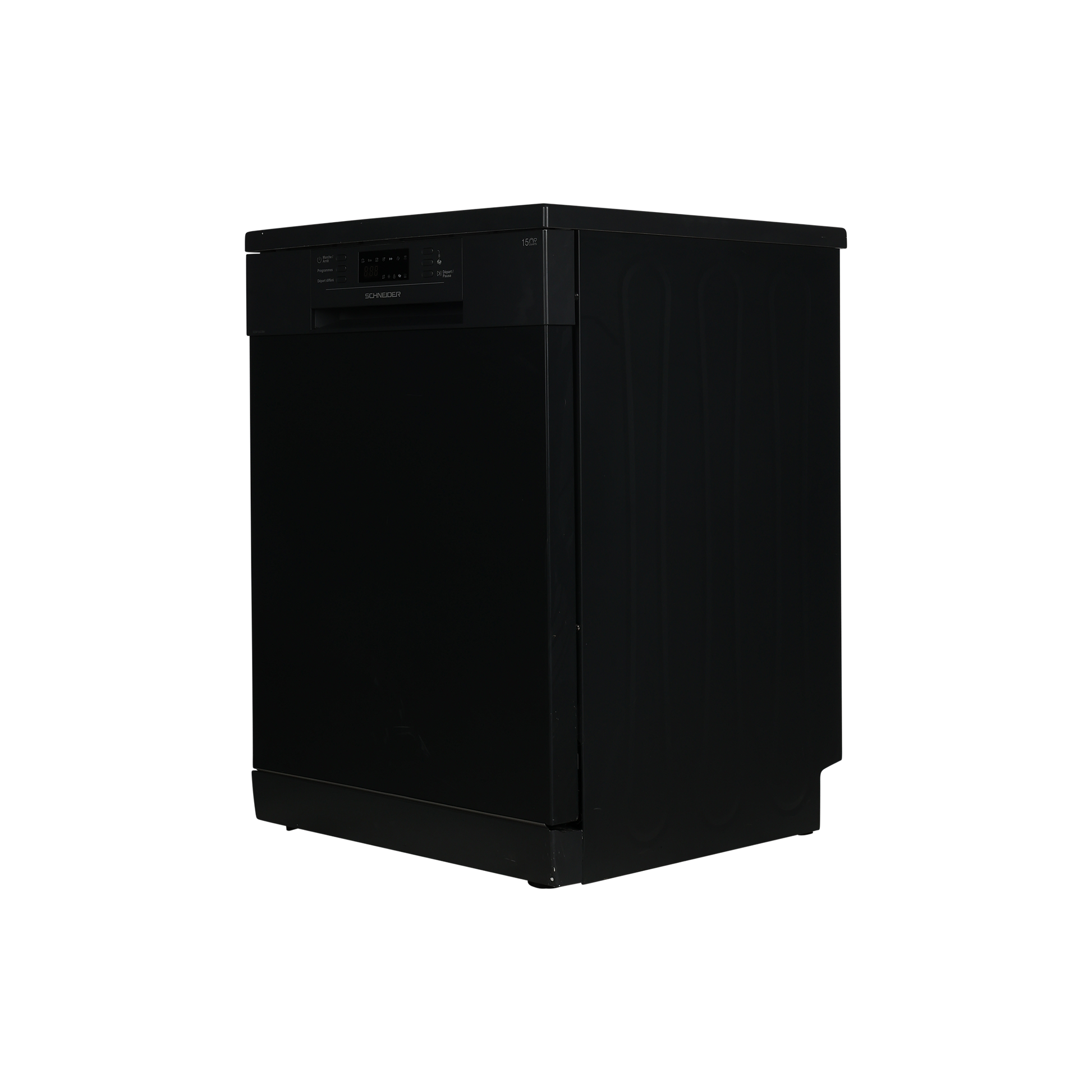 Lave-Vaisselle Pose Libre 15 Cvts Reconditionné SCHNEIDER SCDW1542IDBM : vue du côté gauche