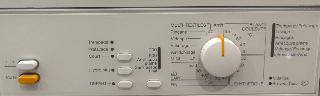 Lave-Linge Hublot 7 kg Reconditionné MIELE W 837