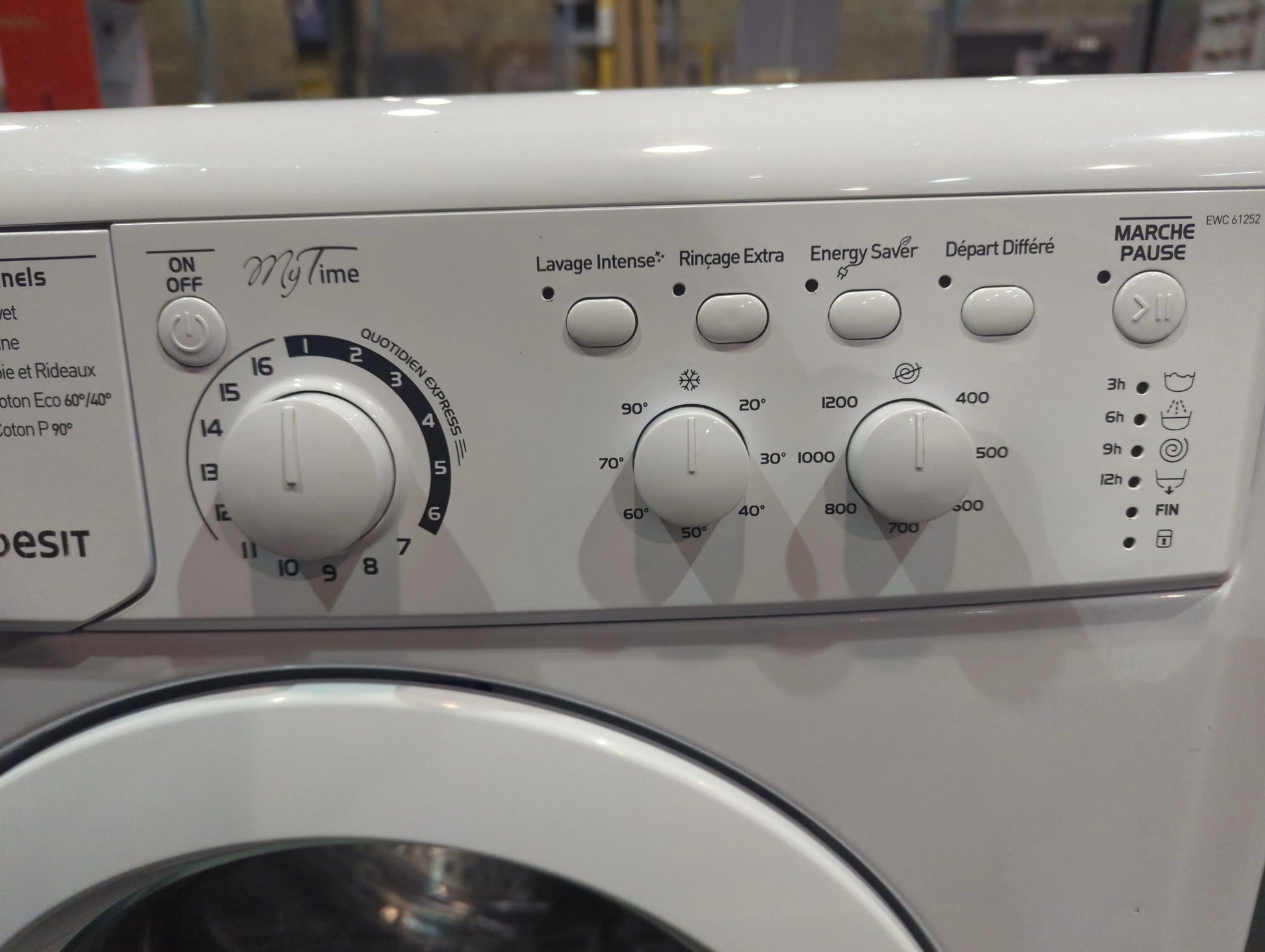 Lave-Linge Hublot 6 kg Reconditionné INDESIT EWC 61252 W FR