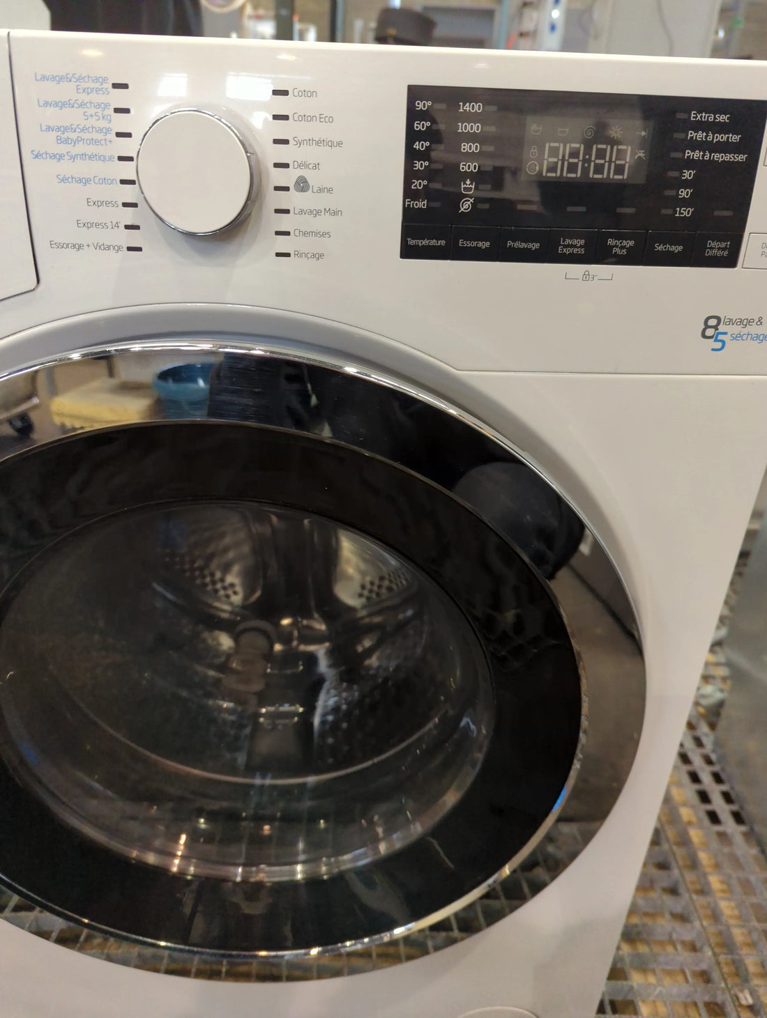 Lave-Linge Sechant 8 kg Reconditionné BEKO WDW85143