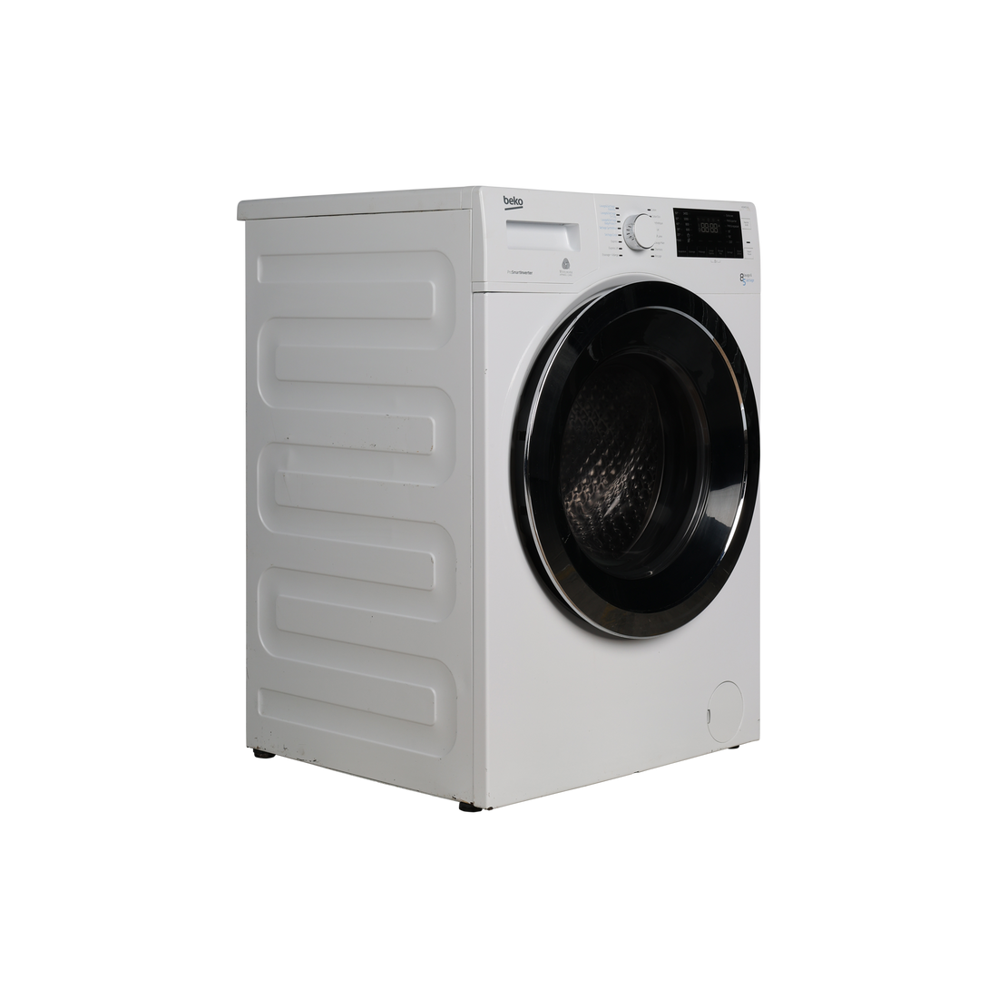 Lave-Linge Sechant 8 kg Reconditionné BEKO WDW85143 : vue du côté droit