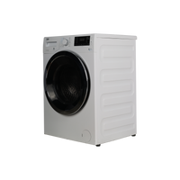 Lave-Linge Sechant 8 kg Reconditionné BEKO WDW85143 : vue du côté gauche