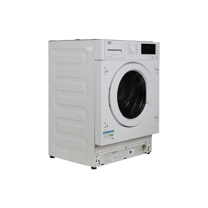 Lave-Linge Sechant 8 kg Reconditionné BEKO WDI85143 : vue du côté droit