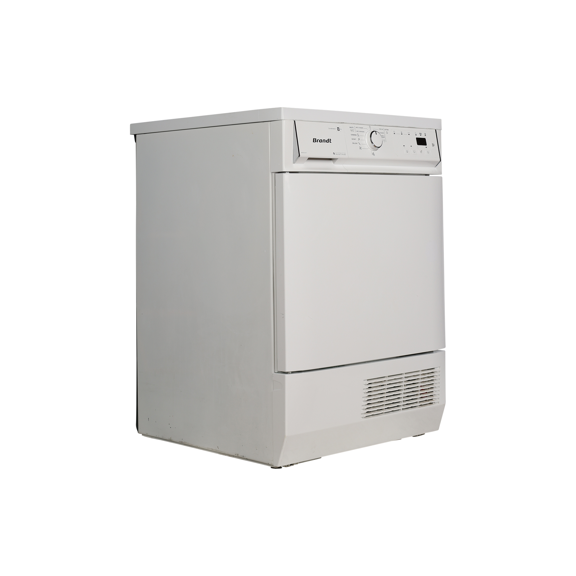 Seche-Linge Condensation 8 kg Reconditionné BRANDT BWD 181T : vue du côté droit