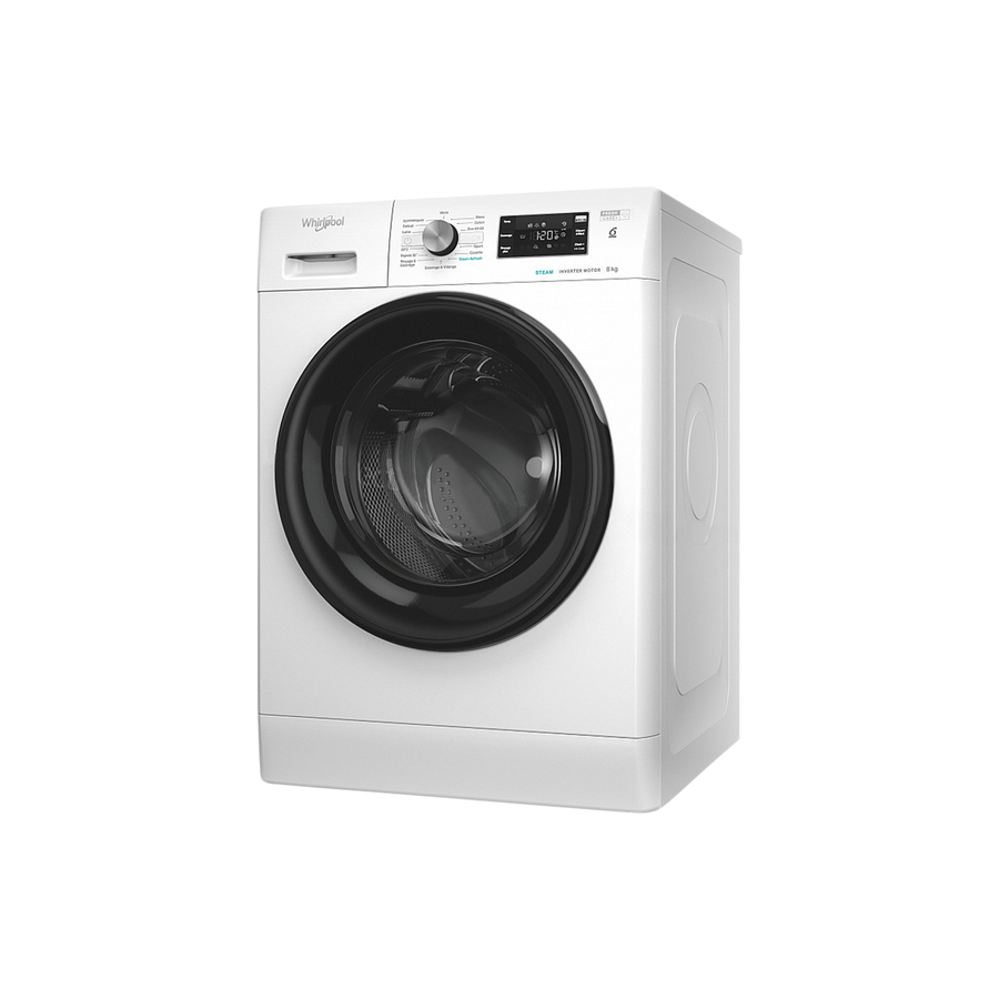 Lave-Linge Hublot 8 kg Reconditionné WHIRLPOOL FFB8258BVFR : vue du côté droit
