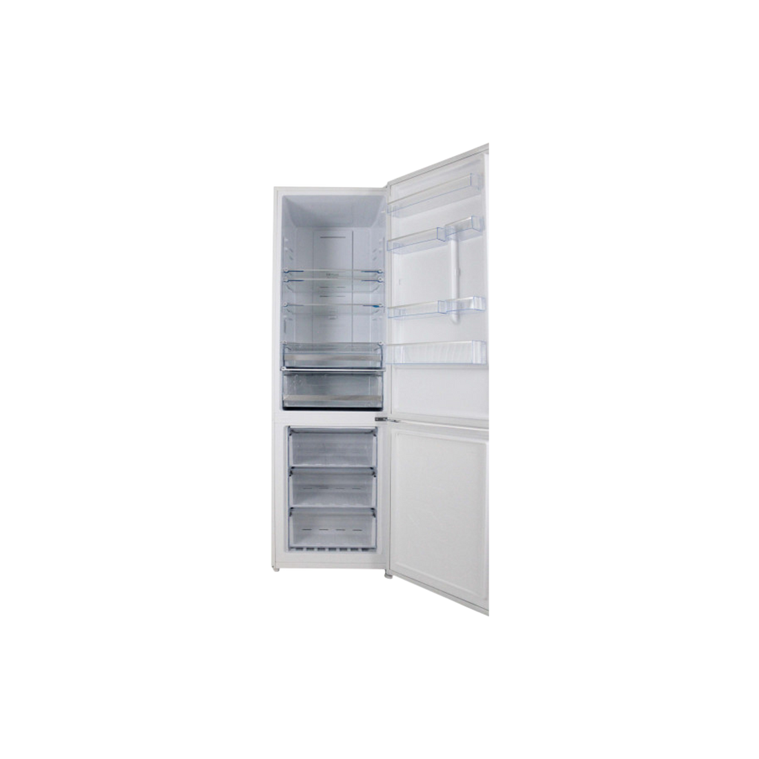 Réfrigérateur Avec Congélateur 356 L Reconditionné CHIQ GCB377NEIDW : vue de l'intérieur