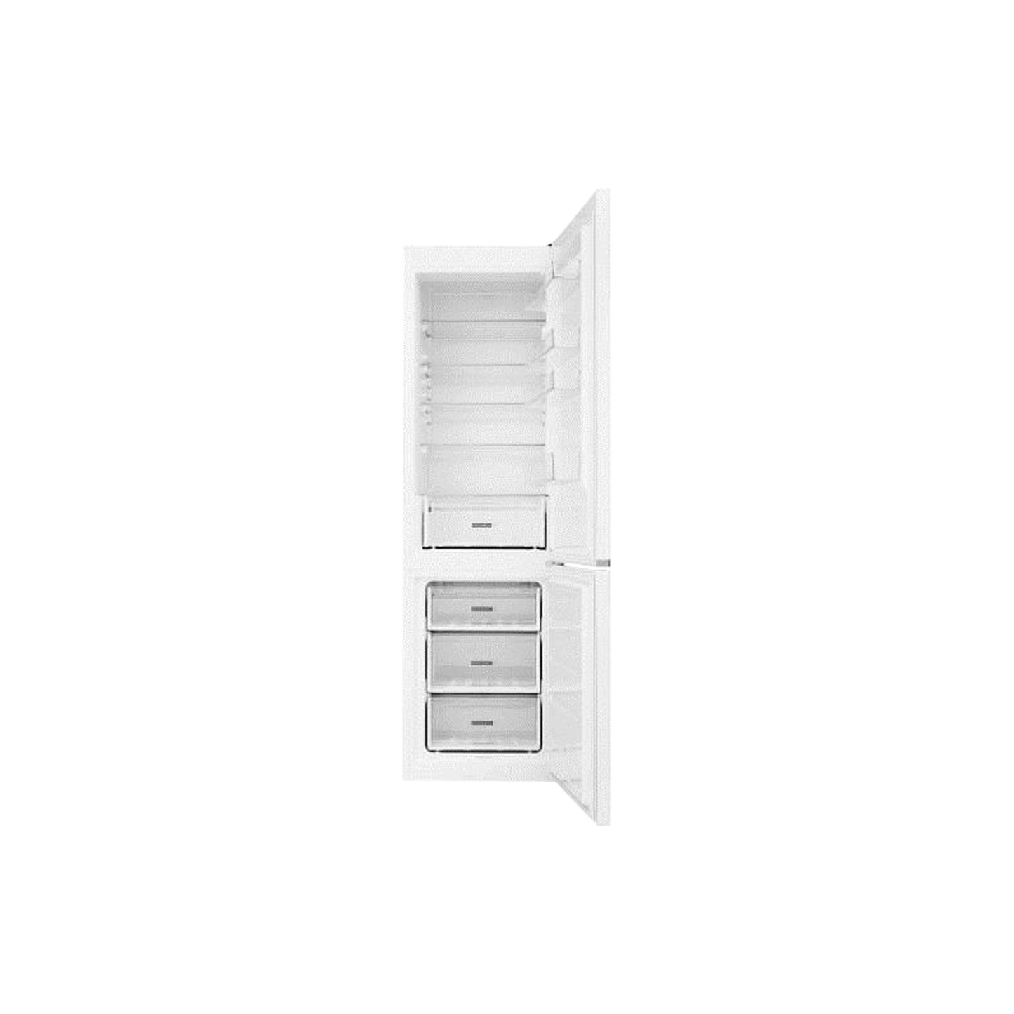 Réfrigérateur Avec Congélateur 372 L Reconditionné WHIRLPOOL W5911EW1 : vue de l'intérieur