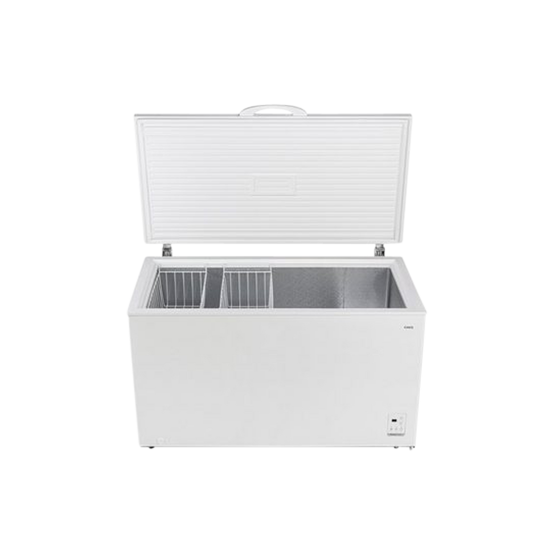 Congélateur Coffre 400 L Reconditionné CHIQ GCF400DFB : vue de l'intérieur