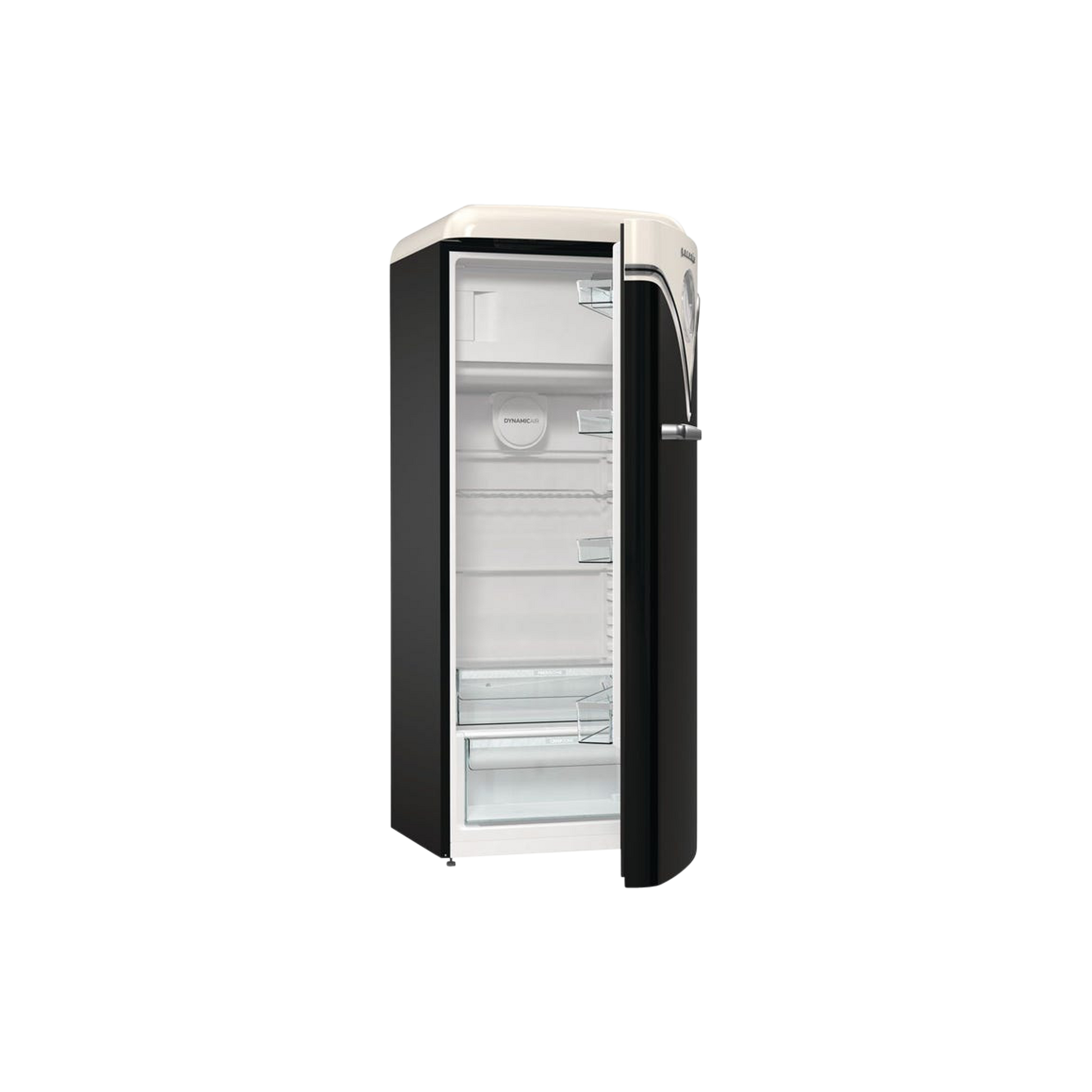 Réfrigérateur Avec Congélateur 247 L Reconditionné GORENJE OBRB615DBK : vue de l'intérieur