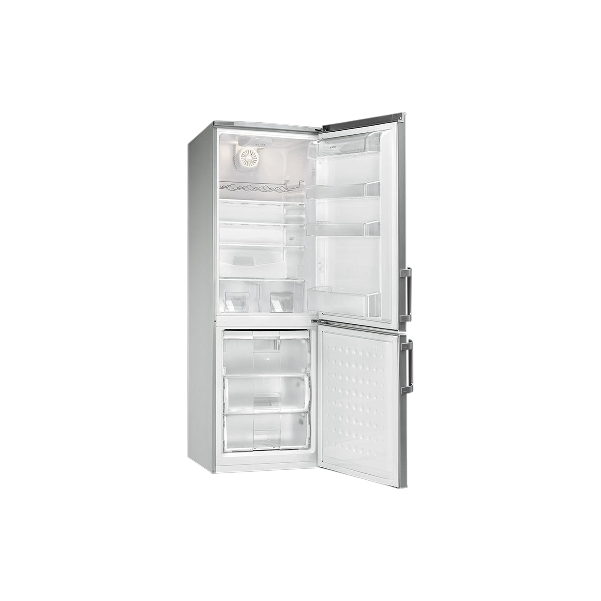 Réfrigérateur Avec Congélateur 300 L Reconditionné SMEG CF33BF : vue de l'intérieur