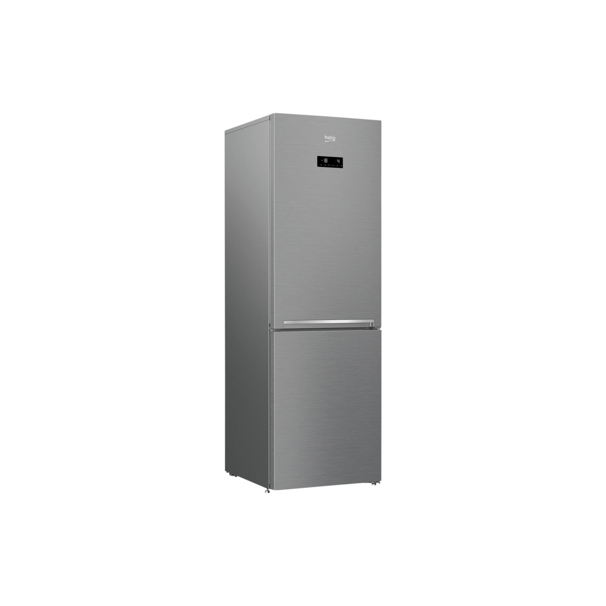 Réfrigérateur Avec Congélateur 324 L Reconditionné BEKO RCNA366E40ZXBN : vue du côté droit