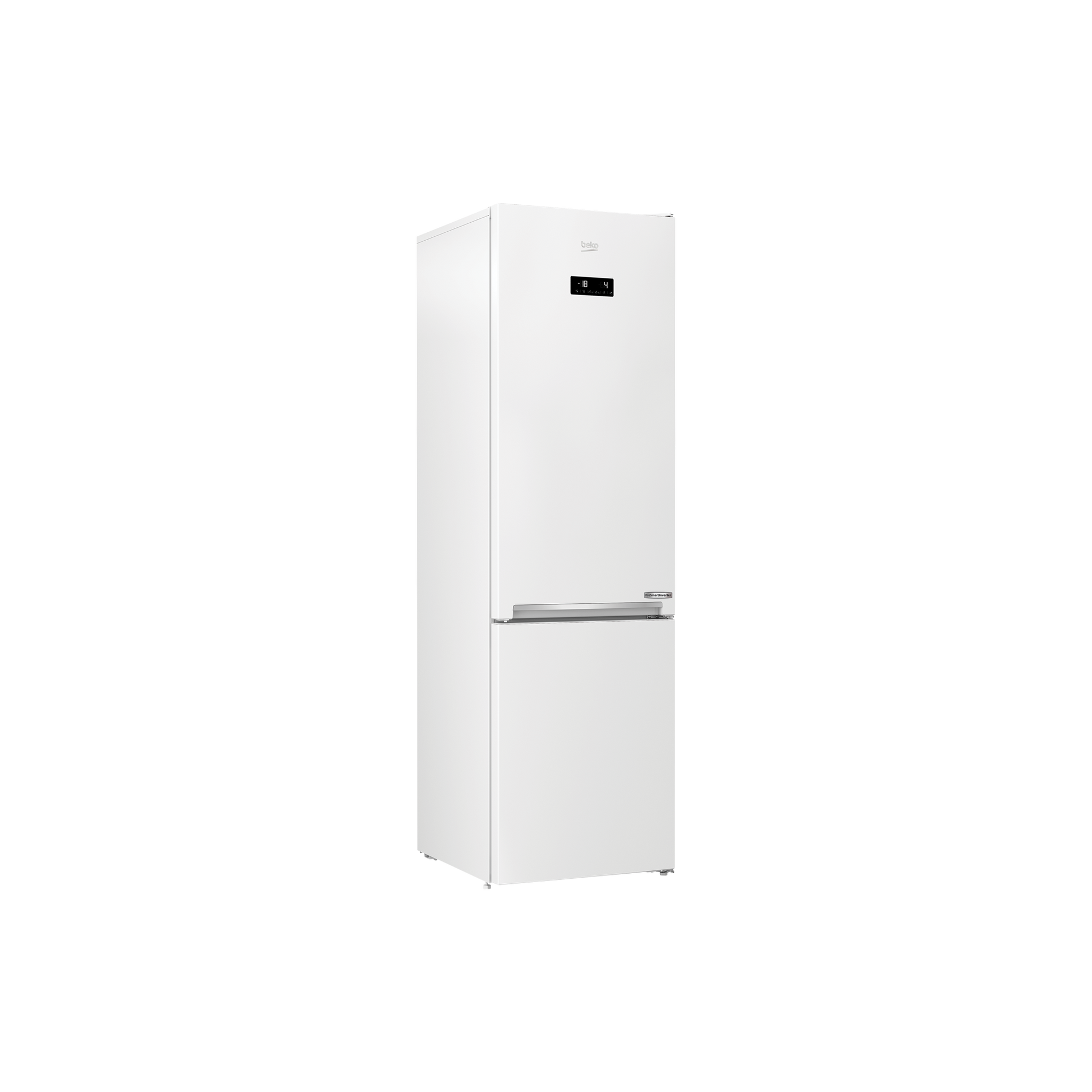 Réfrigérateur Avec Congélateur 362 L Reconditionné BEKO RCNA406E60WN : vue du côté droit