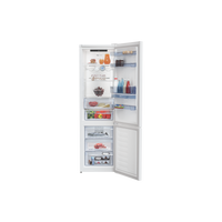 Réfrigérateur Avec Congélateur 362 L Reconditionné BEKO RCNA406E40DZWN : vue de l'intérieur