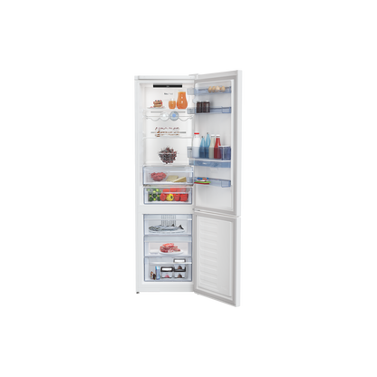 Réfrigérateur Avec Congélateur 362 L Reconditionné BEKO RCNA406E40DZWN : vue de l'intérieur