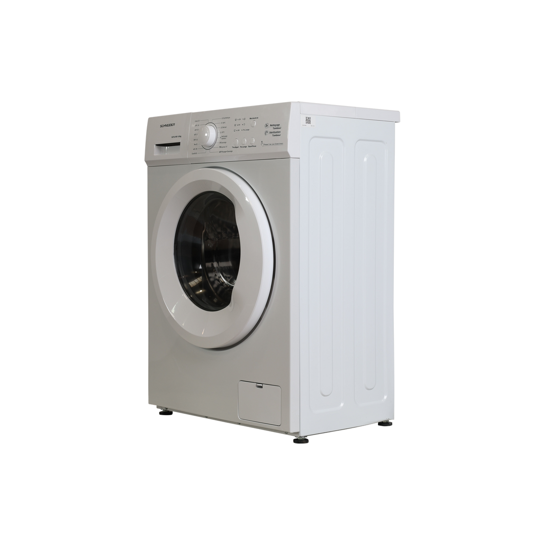 Lave-Linge Hublot 6 kg Reconditionné SCHNEIDER SCFL6100 : vue du côté droit