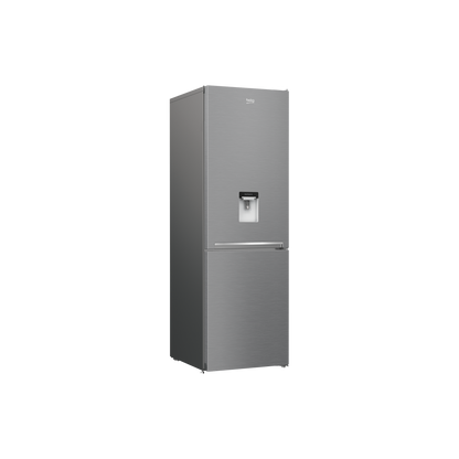 Réfrigérateur Avec Congélateur 343 L Reconditionné BEKO CRCSA366K40DXBN : vue de face
