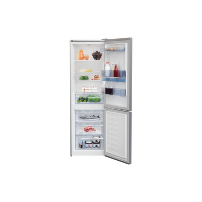 Réfrigérateur Avec Congélateur 343 L Reconditionné BEKO CRCSA366K40DXBN : vue de l'intérieur