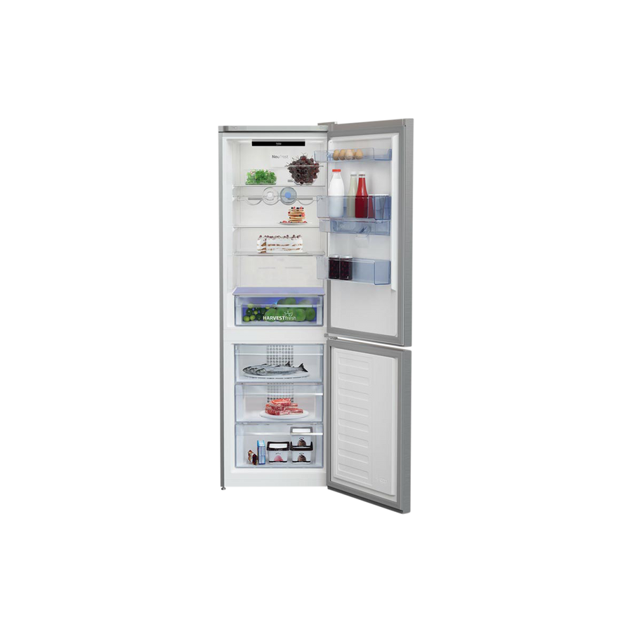 Réfrigérateur Avec Congélateur 324 L Reconditionné BEKO MCNA366E40DXBN : vue de l'intérieur