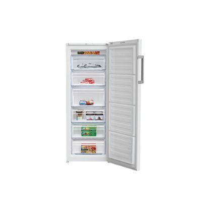 Congélateur Armoire 215 L Reconditionné BEKO RFSA240M33WN : vue de l'intérieur