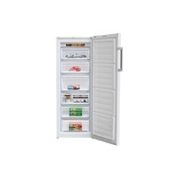 Congélateur Armoire 215 L Reconditionné BEKO RFSA240M33WN : vue de l'intérieur