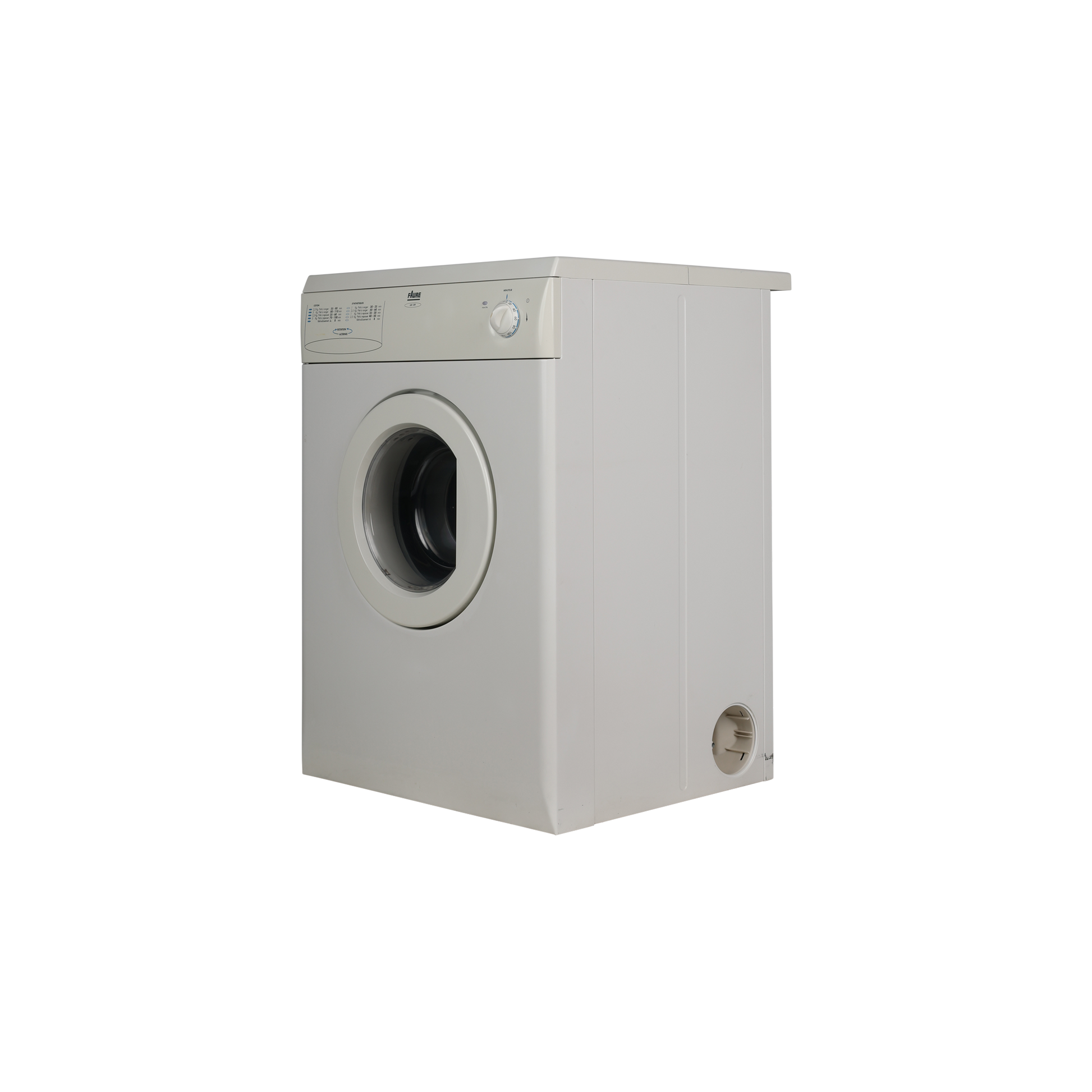 Seche-Linge Evacuation 5 kg Reconditionné FAURE LSI 139 : vue du côté gauche