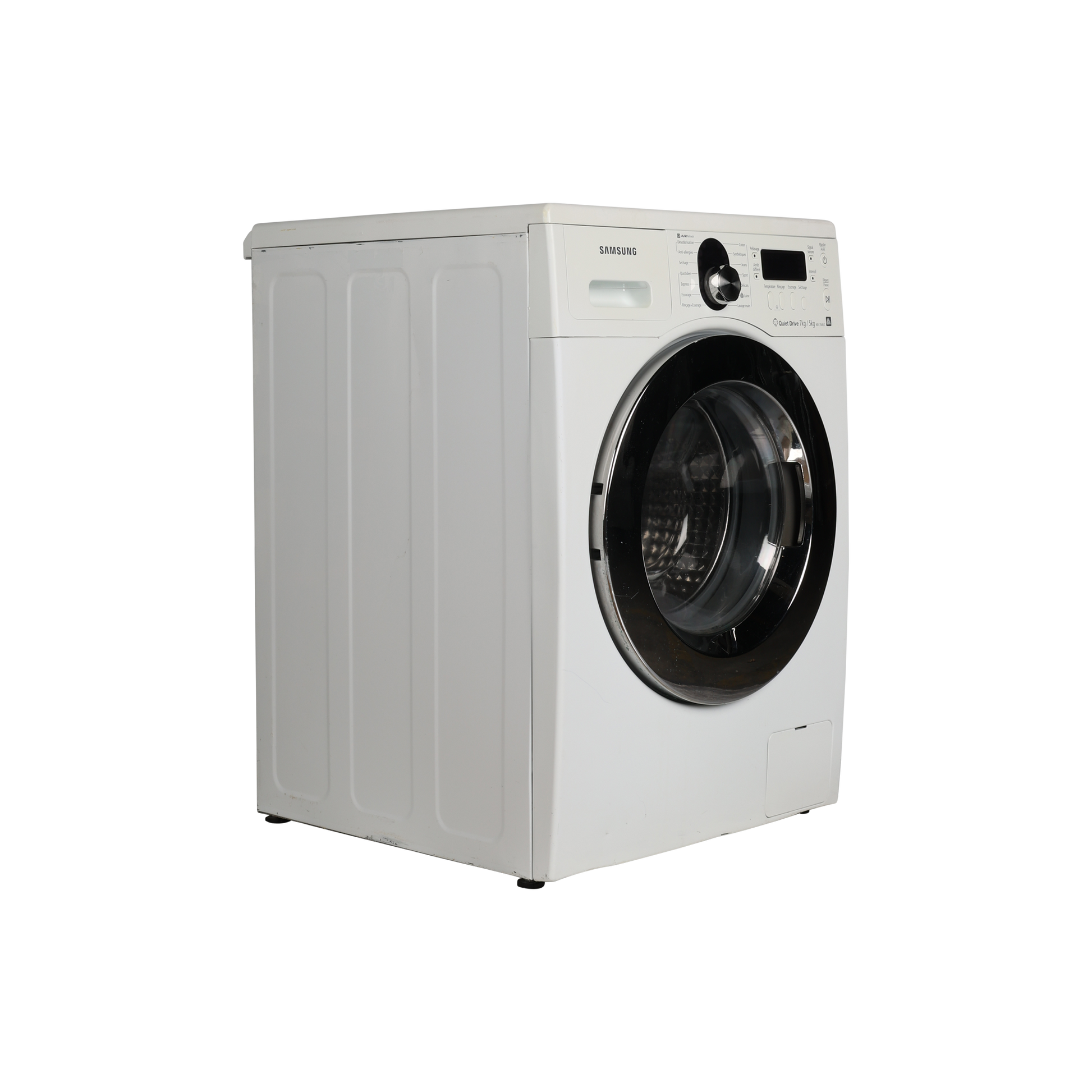 Lave-Linge Sechant 7 kg Reconditionné SAMSUNG WD1704RJC1 : vue du côté droit