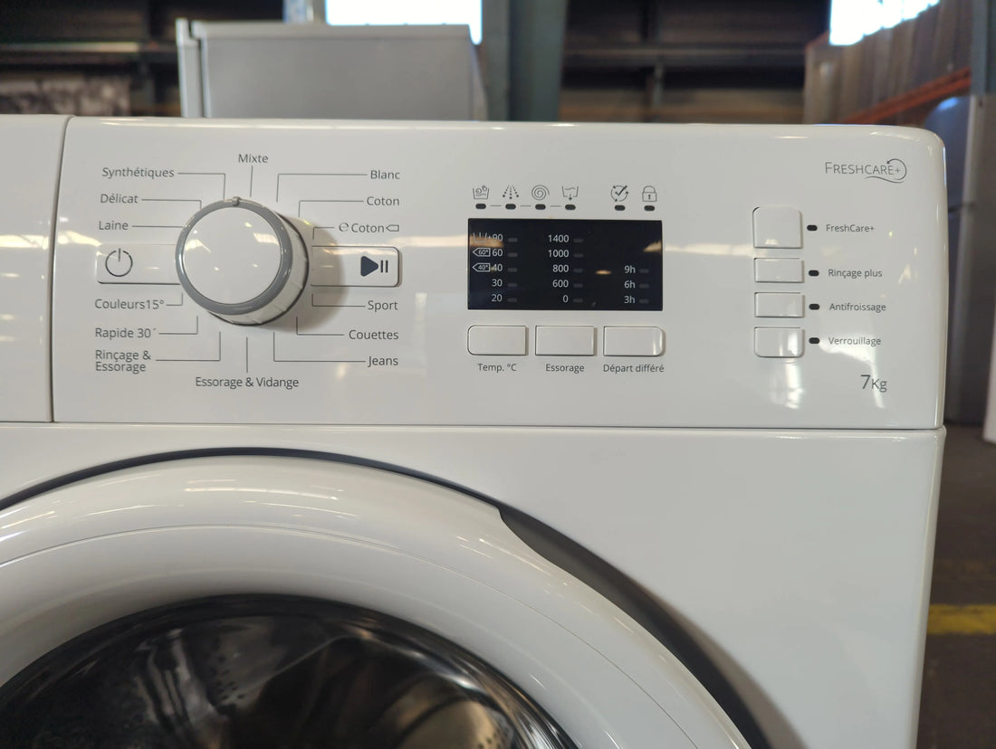 Lave-Linge Hublot 7 kg Reconditionné WHIRLPOOL FWL71452WFR