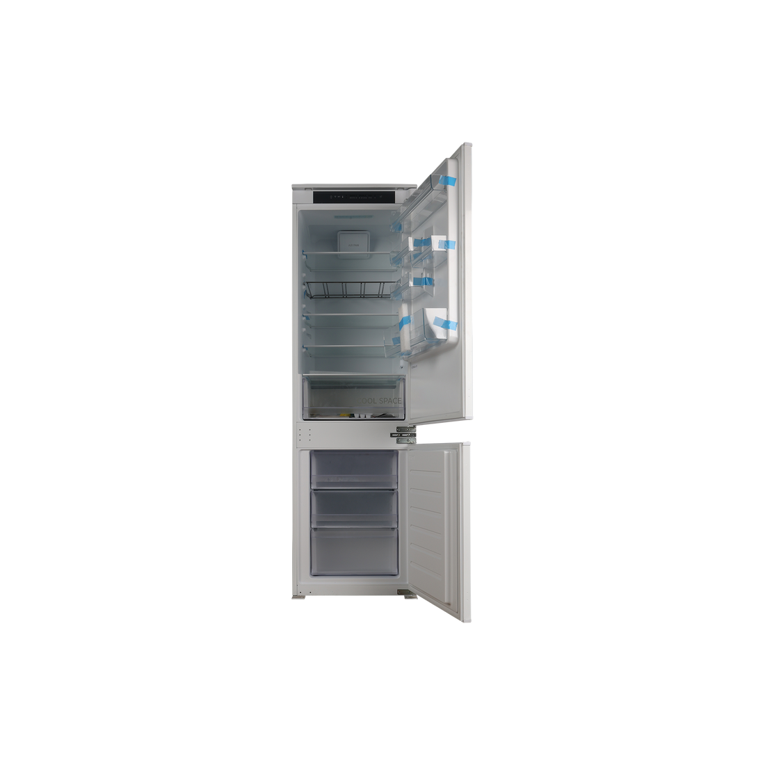 Réfrigérateur Encastrable 263 L Reconditionné ROSIERES CBL3518EVW : vue de l'intérieur