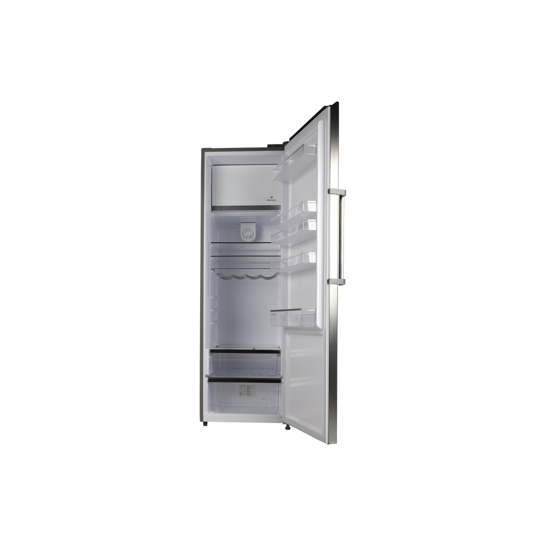 Réfrigérateur Avec Congélateur 330 L Reconditionné SCHNEIDER SCODF335X : vue de l'intérieur