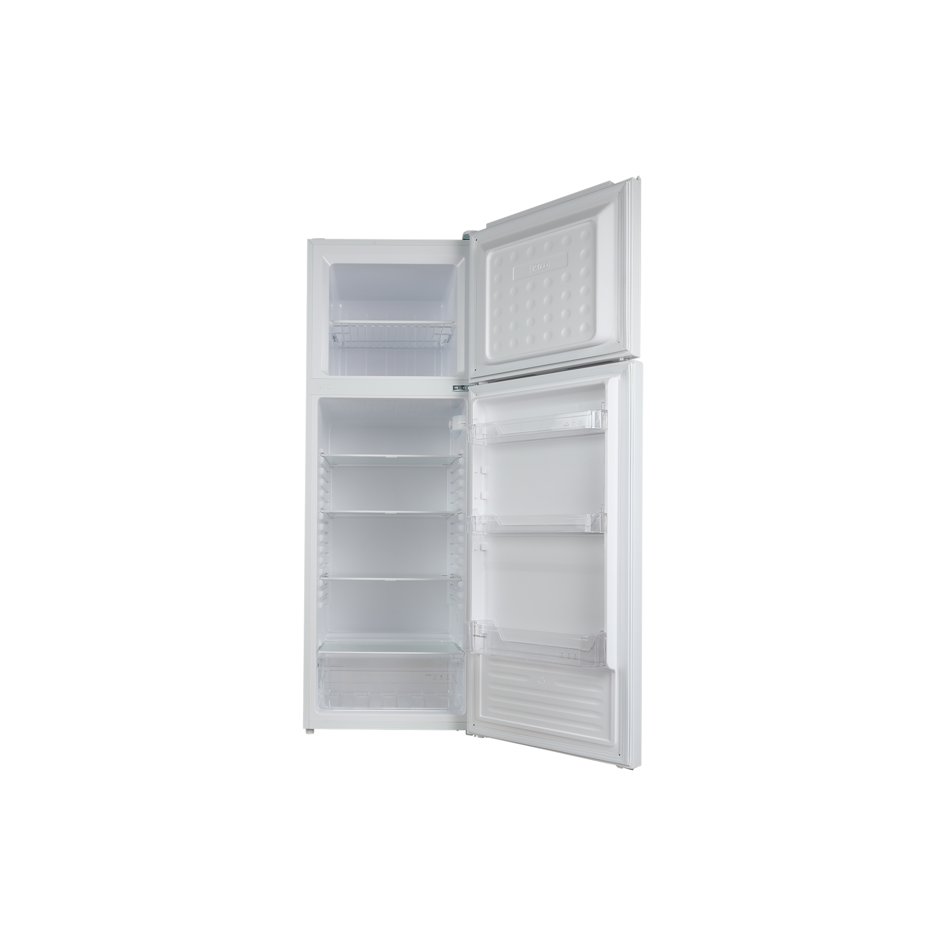 Réfrigérateur Avec Congélateur 304 L Reconditionné SCHNEIDER SCDD308W : vue de l'intérieur