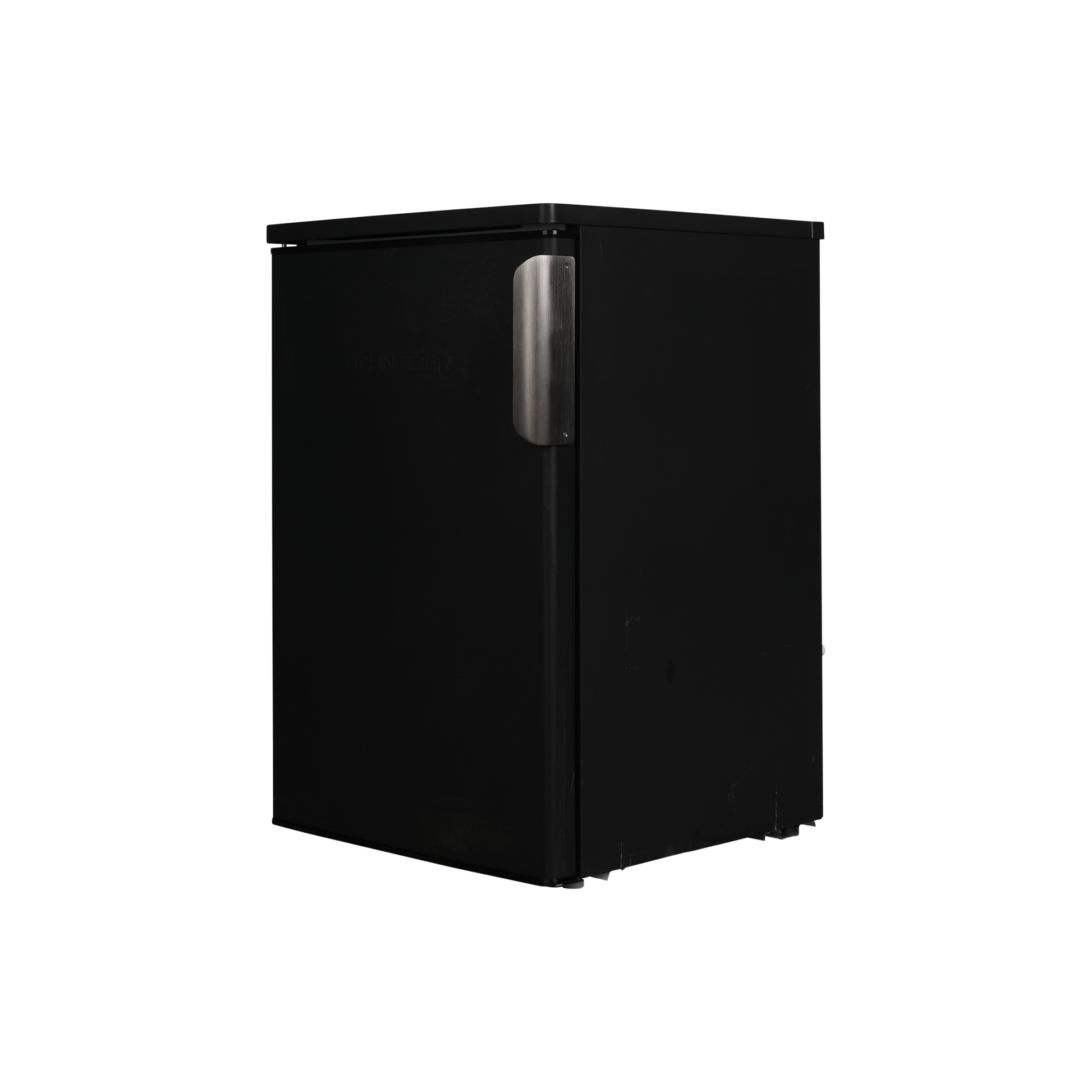 Réfrigérateur Compact 112 L Reconditionné SCHNEIDER STT112B : vue du côté gauche
