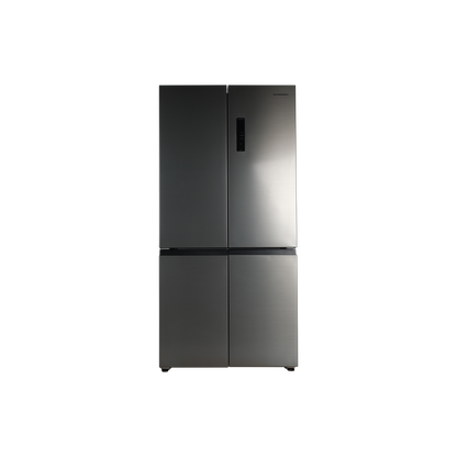 Réfrigérateur Multi-Portes 522 L Reconditionné SCHNEIDER SCMDC522HNFX : vue de face