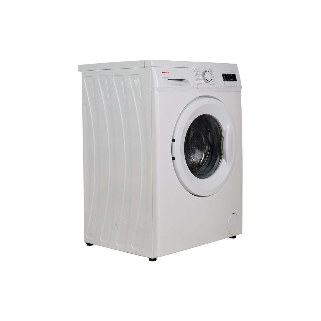 Lave-Linge Hublot 7 kg Reconditionné SHARP ES-FA7123W2 : vue du côté droit