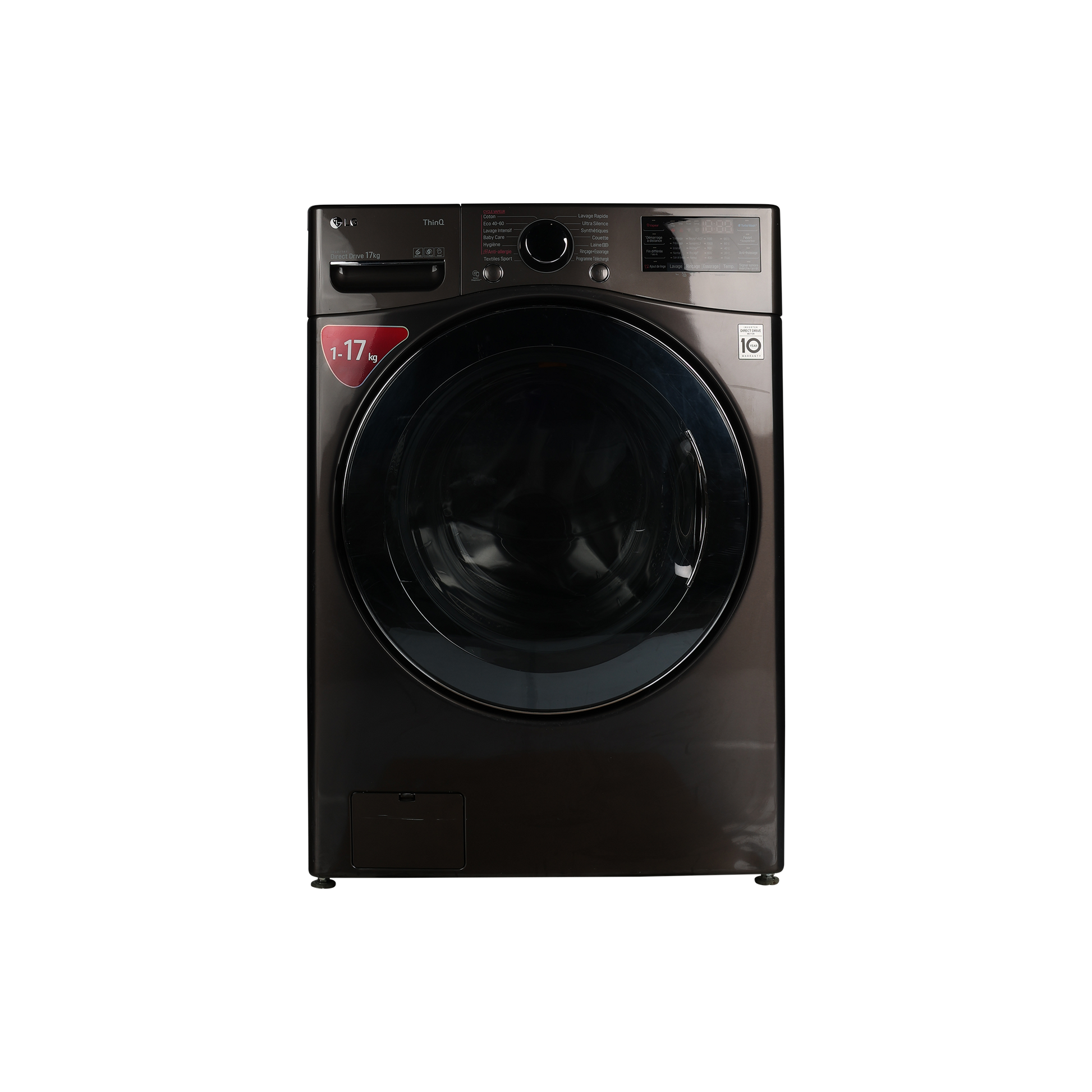 Lave-Linge Hublot 17 kg Reconditionné LG F71P12BS : vue de face