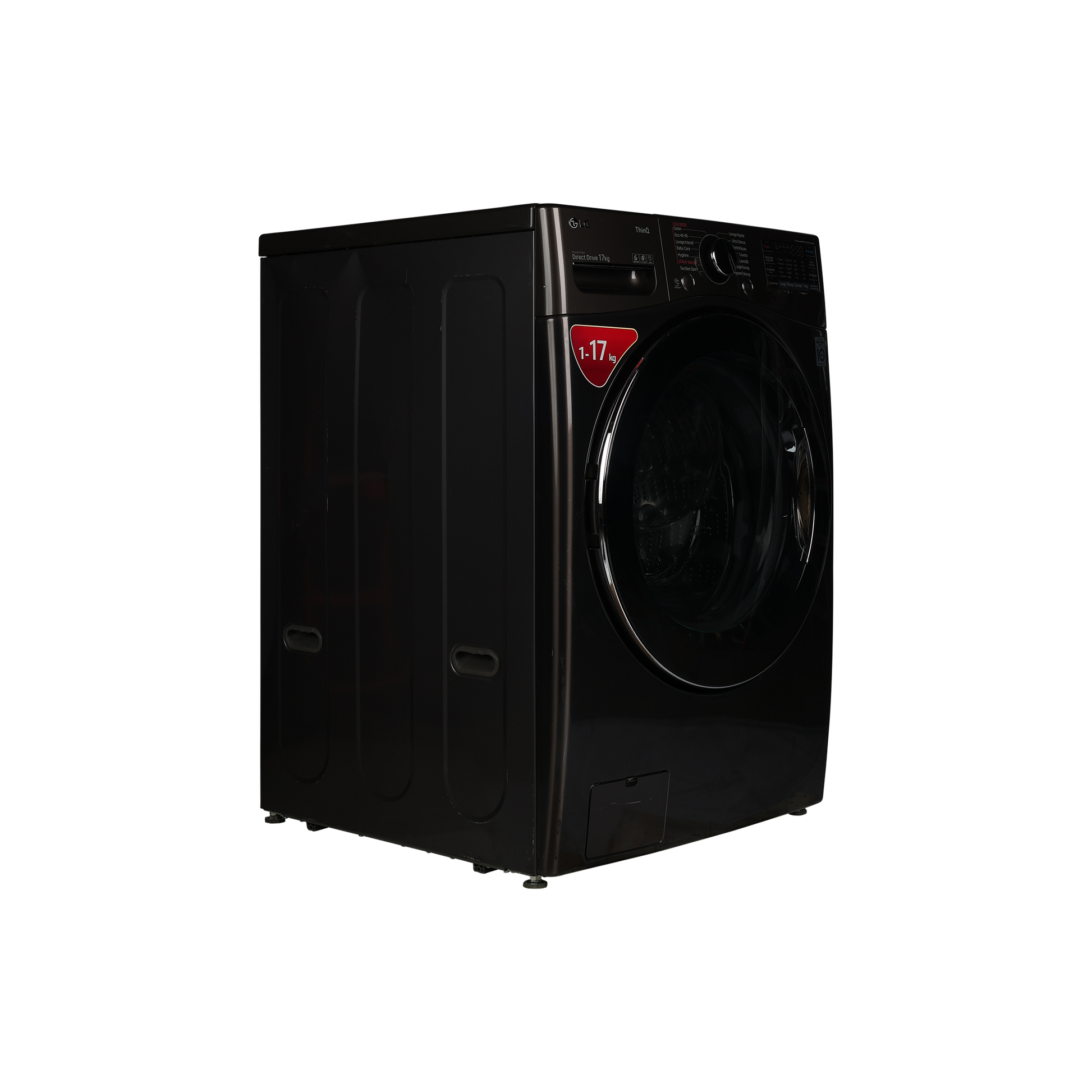 Lave-Linge Hublot 17 kg Reconditionné LG F71P12BS : vue du côté droit