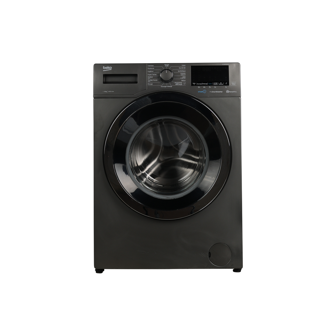 Lave-Linge Hublot 8 kg Reconditionné BEKO WTV8833XC1M : vue de face