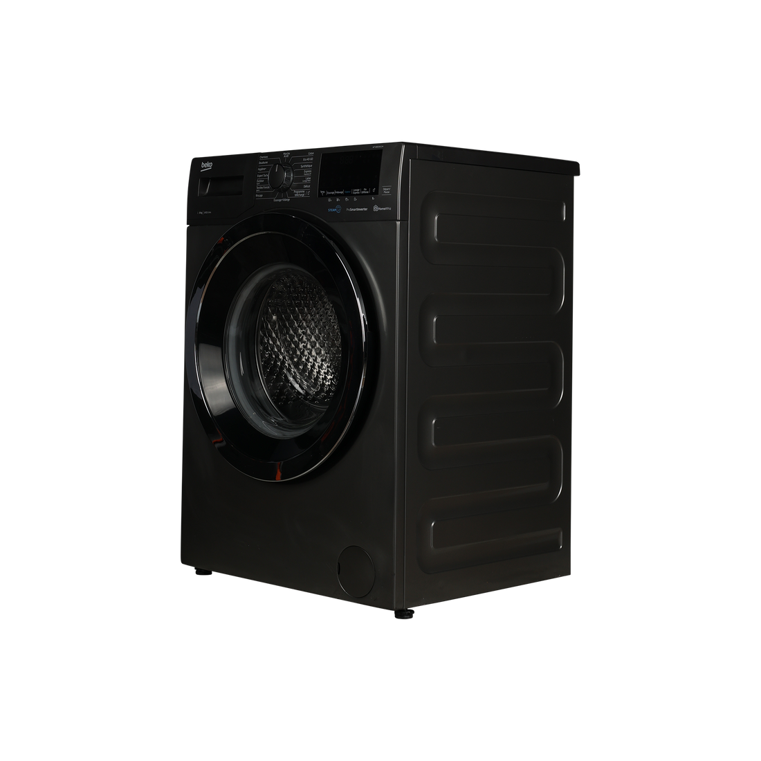 Lave-Linge Hublot 8 kg Reconditionné BEKO WTV8833XC1M : vue du côté gauche