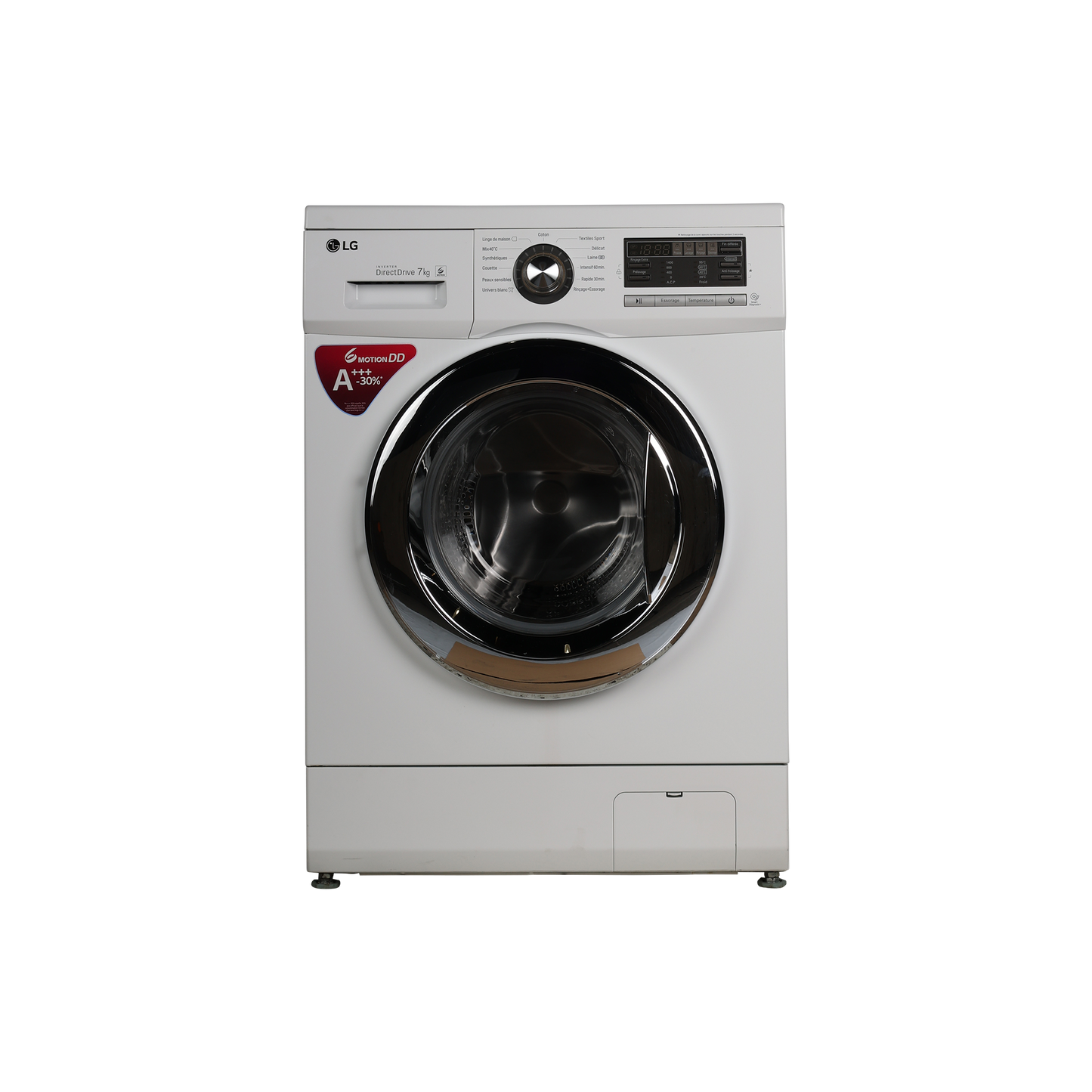 Lave-Linge Hublot 7 kg Reconditionné LG F74552WH : vue de face