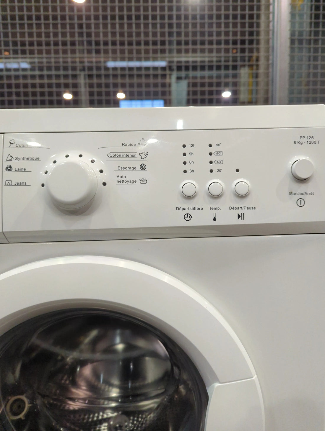 Lave-Linge Hublot 6 kg Reconditionné PROLINE FP 126 BLANC