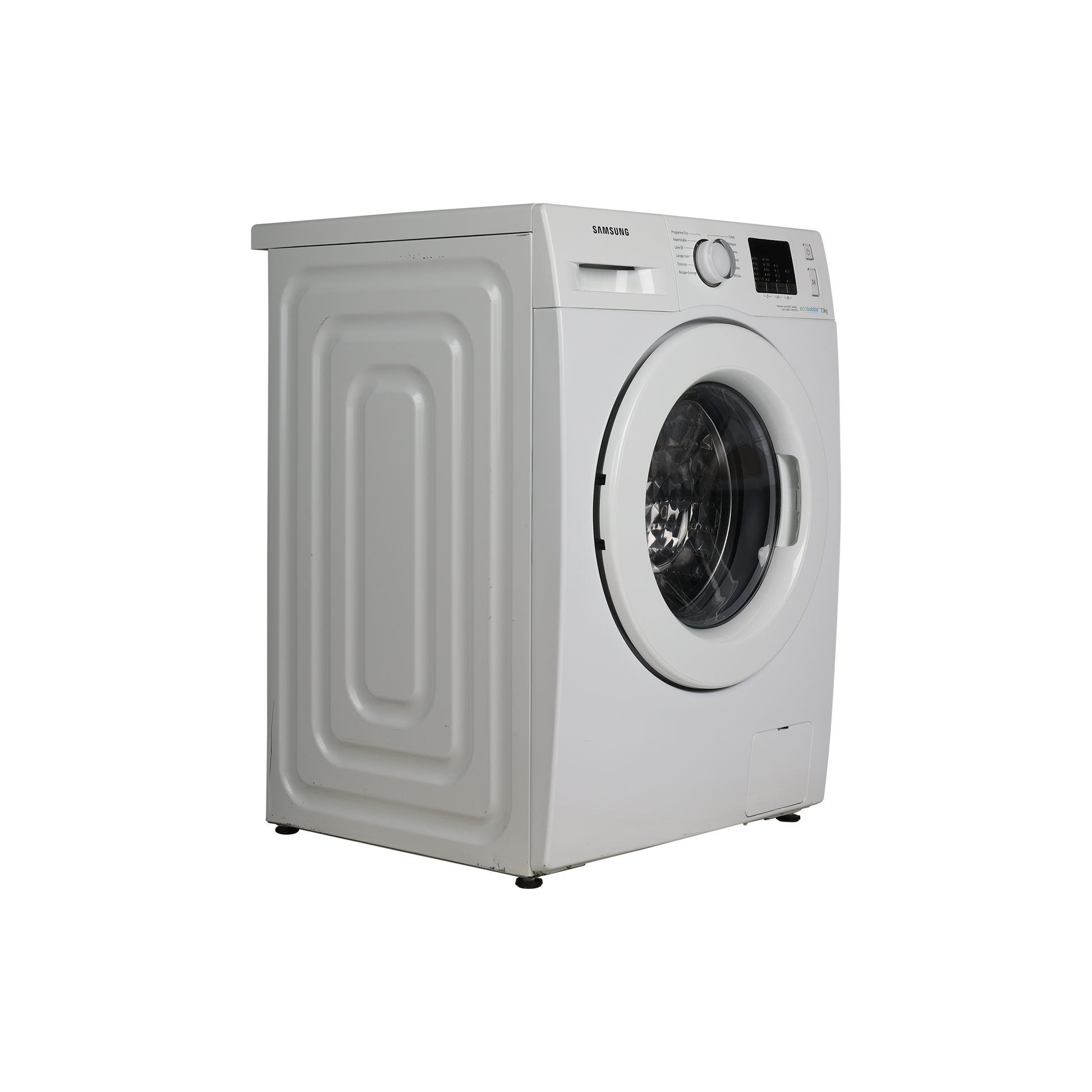 Lave-Linge Hublot 7 kg Reconditionné SAMSUNG WF70F5E0W4W : vue du côté droit