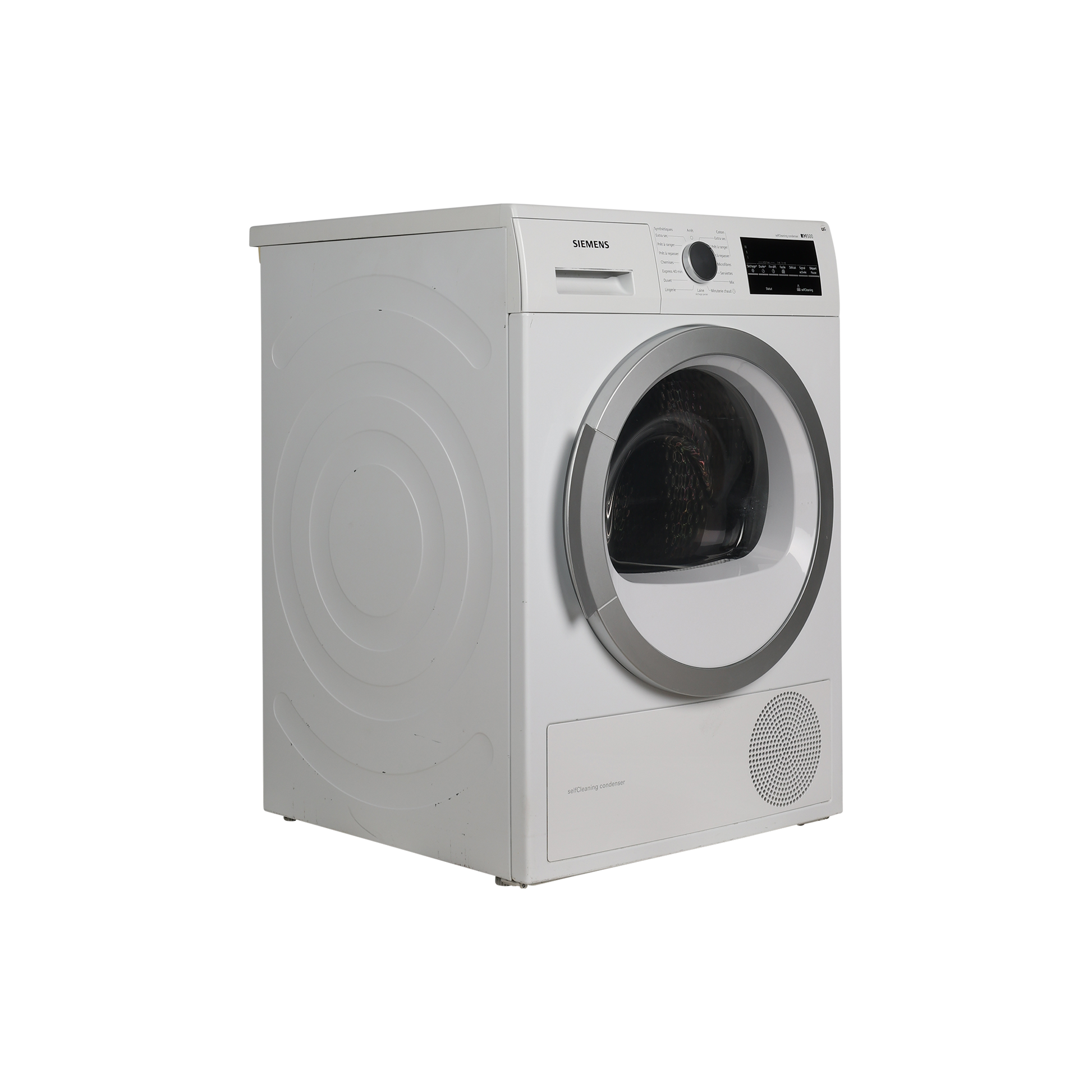 Seche-Linge Pompe À Chaleur 9 kg Reconditionné SIEMENS WT47W490FF : vue du côté droit