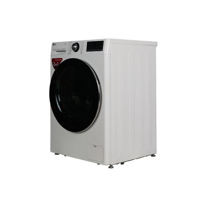 Lave-Linge Sechant 10.5 kg Reconditionné LG F174V92WRH : vue du côté gauche